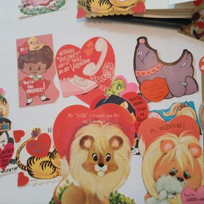 Two scrapbooks FULL of the cutest and funest vintage cards for all holidays!