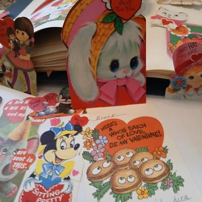 Two scrapbooks FULL of the cutest and funest vintage cards for all holidays!