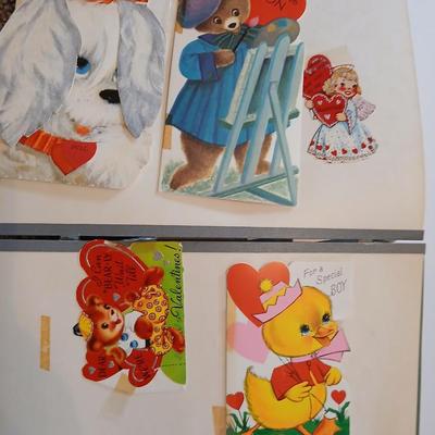 Two scrapbooks FULL of the cutest and funest vintage cards for all holidays!