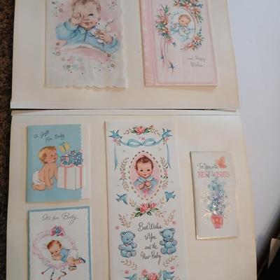 Two scrapbooks FULL of the cutest and funest vintage cards for all holidays!