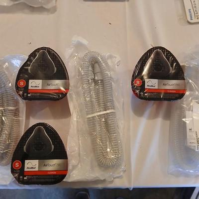 Three Small AirTouch ResMed F20 Cushions with one hose SEALED BRAND NEW