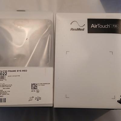Two Airtouch F20 Frame System Size Medium 63022 ResMed Airtouch F20