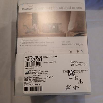 Two ResMed Airtouch Medium F20 Amer 63001