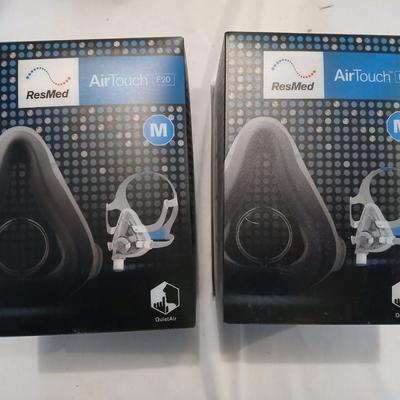 Two ResMed Airtouch Medium F20 Amer 63001
