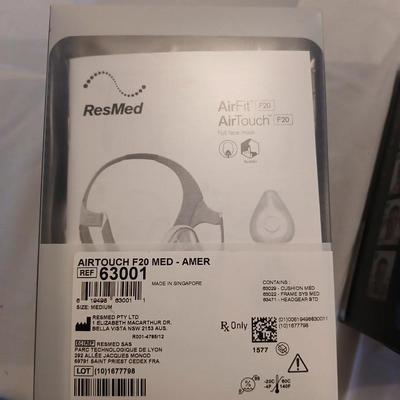 Two ResMed Airtouch Medium F20 Amer 63001