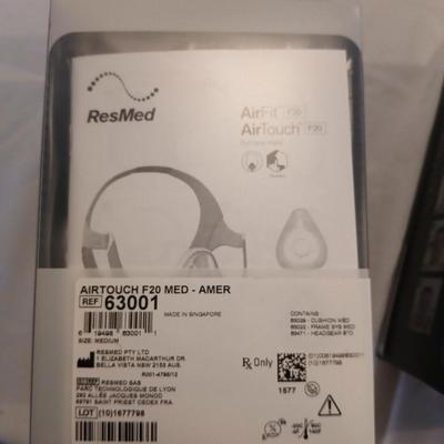 Two ResMed Airtouch Medium F20 Amer 63001