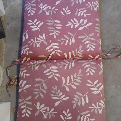 Four Patio furniture cushions