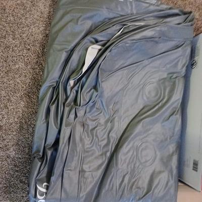 Queen sized Sensa-Lux Dual coil pillowtop air bed / air mattress