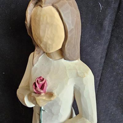 Willow Tree angel "Love" 2003 Susan Lordi with a willow tree Forget me not booklet
