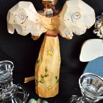 Collection of Angels and other decorative items