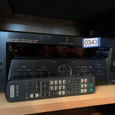 Sony Audio Video Control Center w/ Remote