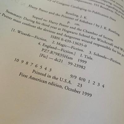 Harry Potter 1st Editions Hardback Book Lot