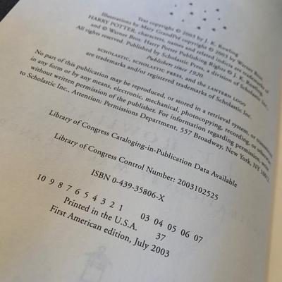 Harry Potter 1st Editions Hardback Book Lot