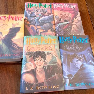 Harry Potter 1st Editions Hardback Book Lot