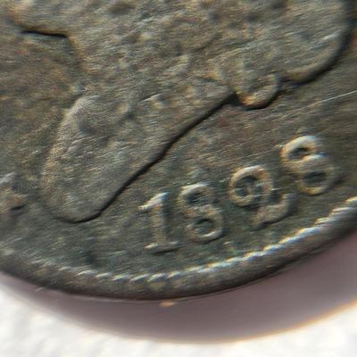 1828 Half Cent United States Coin 13 Stars