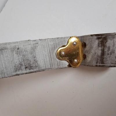 Eubanks Pioneer Leather Goods Boise Idaho Rifle Sling New old stock with Uncle Mikes Sling Swivels