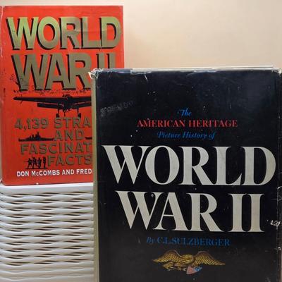 LOT 6: World War II, Vietnam, Louisiana Purchase, and Military Aircraft Books