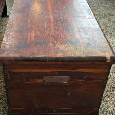 LOT 9: Genuine Tennessee Red Cedar Chest From Gimbel Brothers