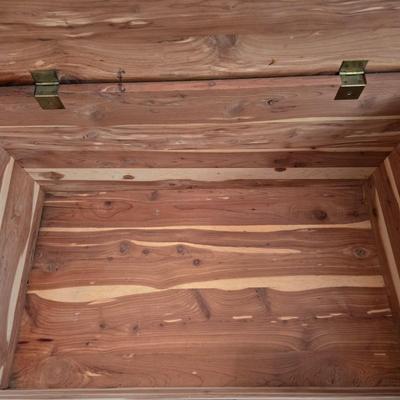 LOT 9: Genuine Tennessee Red Cedar Chest From Gimbel Brothers