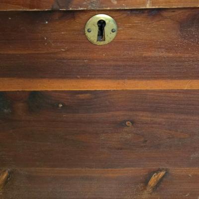LOT 9: Genuine Tennessee Red Cedar Chest From Gimbel Brothers