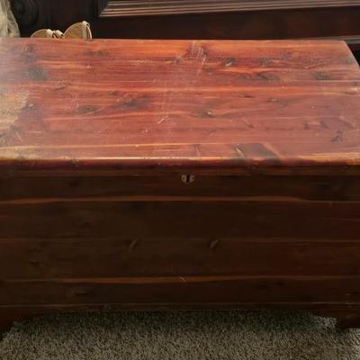 LOT 9: Genuine Tennessee Red Cedar Chest From Gimbel Brothers