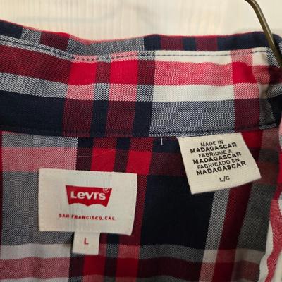 LOT 11: Variety of "Cowboy Shirts": Wrangler, Levi, Ely Cattleman, Cowboy Legend, Roper