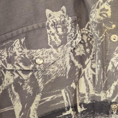 LOT 11: Variety of "Cowboy Shirts": Wrangler, Levi, Ely Cattleman, Cowboy Legend, Roper