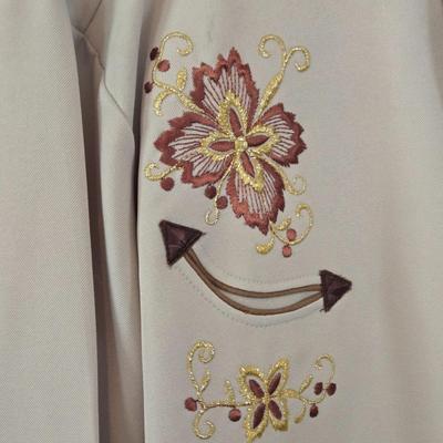 LOT 12: Vintage H Bar C California Ranchwear Embroidered Rockabilly Shirts w/Pearl Snaps