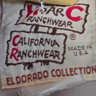 LOT 12: Vintage H Bar C California Ranchwear Embroidered Rockabilly Shirts w/Pearl Snaps