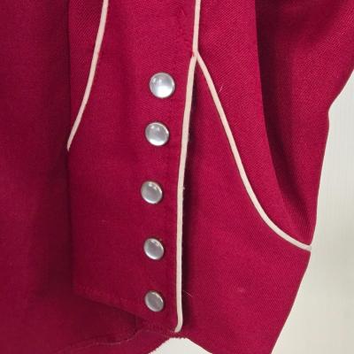 LOT 12: Vintage H Bar C California Ranchwear Embroidered Rockabilly Shirts w/Pearl Snaps