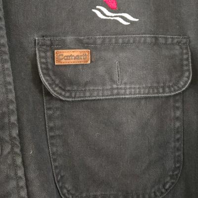 LOT 13: Phase 2 Genuine Leather Vest, Excelled Suede Vest with Sherpa Lining, and Carhart Shirt