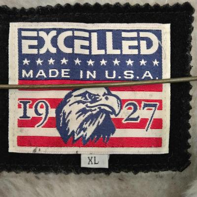 LOT 13: Phase 2 Genuine Leather Vest, Excelled Suede Vest with Sherpa Lining, and Carhart Shirt