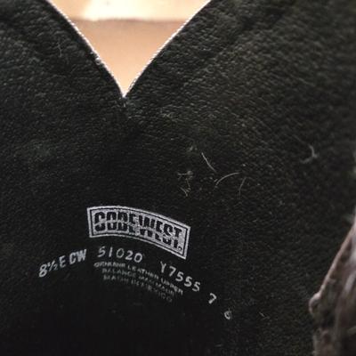 LOT 14: Vintage Men's Cowboy Boots: Code West Cow Hide and Tony Lama Leather