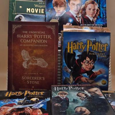 LOT 18: Harry Potter Books, DVDs, and Video Game