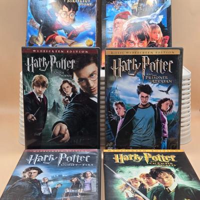 LOT 18: Harry Potter Books, DVDs, and Video Game
