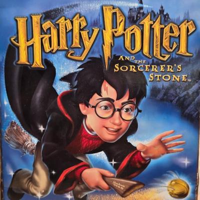 LOT 18: Harry Potter Books, DVDs, and Video Game