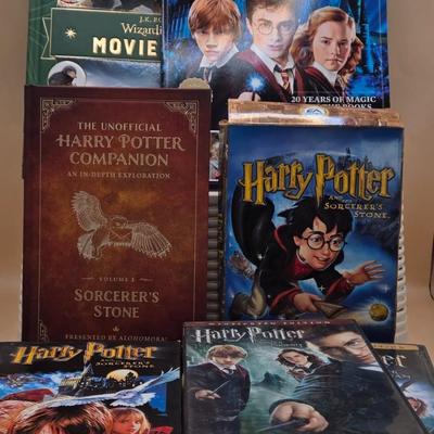 LOT 18: Harry Potter Books, DVDs, and Video Game
