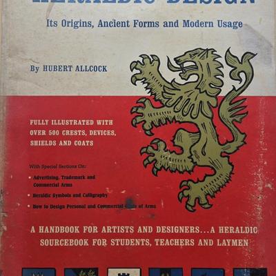 LOT 19: Heraldic Design, The Encyclopedia of World Mythology, Weapons & Fighting Techniques of the Medieval Warrior, The Secret...