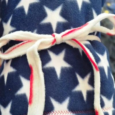 LOT 20: Harry Potter Wall/Lap Quilt & American Flag Fleece Blanket