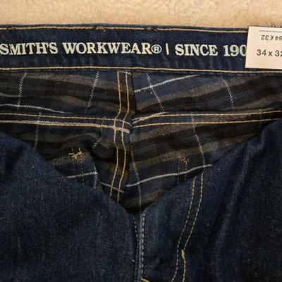 LOT 21: NWT Smiths Workwear Flannel Lined Jeans & Sweaters