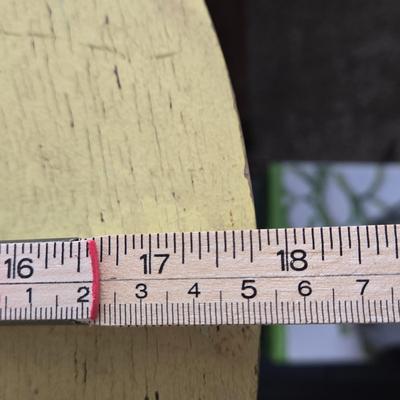 LOT 24: Ready for Upcycling: Drop Leaf Table, Round 2 Tier Table & Small Book Shelf