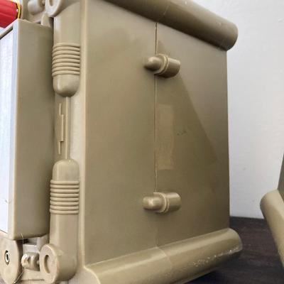 LOT 28: Pair of Vintage Mego 2XL Robots with Accessories