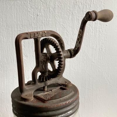 LOT 39: Antique / Vintage Dazey Butter Churn and Shaker