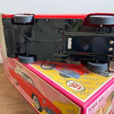 LOT 41: Thunderbird (T-Bird) Collection - Revel Diecast, Leadworks, Tin Wall Sign and Telephone