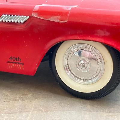 LOT 41: Thunderbird (T-Bird) Collection - Revel Diecast, Leadworks, Tin Wall Sign and Telephone