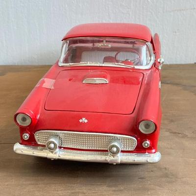 LOT 41: Thunderbird (T-Bird) Collection - Revel Diecast, Leadworks, Tin Wall Sign and Telephone