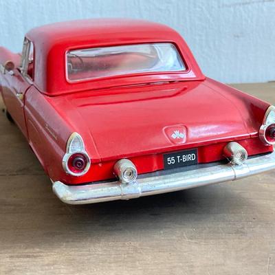 LOT 41: Thunderbird (T-Bird) Collection - Revel Diecast, Leadworks, Tin Wall Sign and Telephone