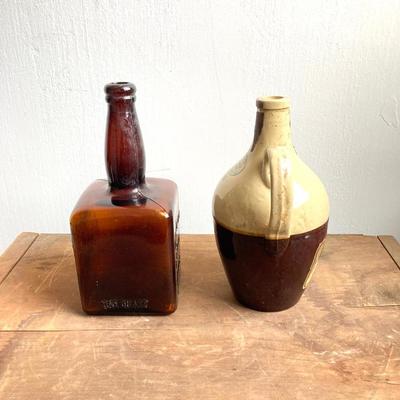 LOT 53: Vintage Tavern Signs and Bottles