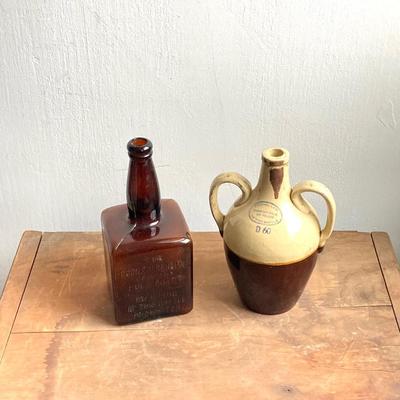 LOT 53: Vintage Tavern Signs and Bottles