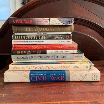 LOT 59: Large Selection of Books Regarding the Civil War and More